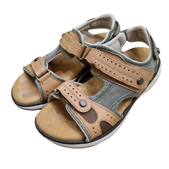 SAS Tan Embark Adjustable Sport Comfort Sandals Shoes Size 6 - Picture 2 of 12